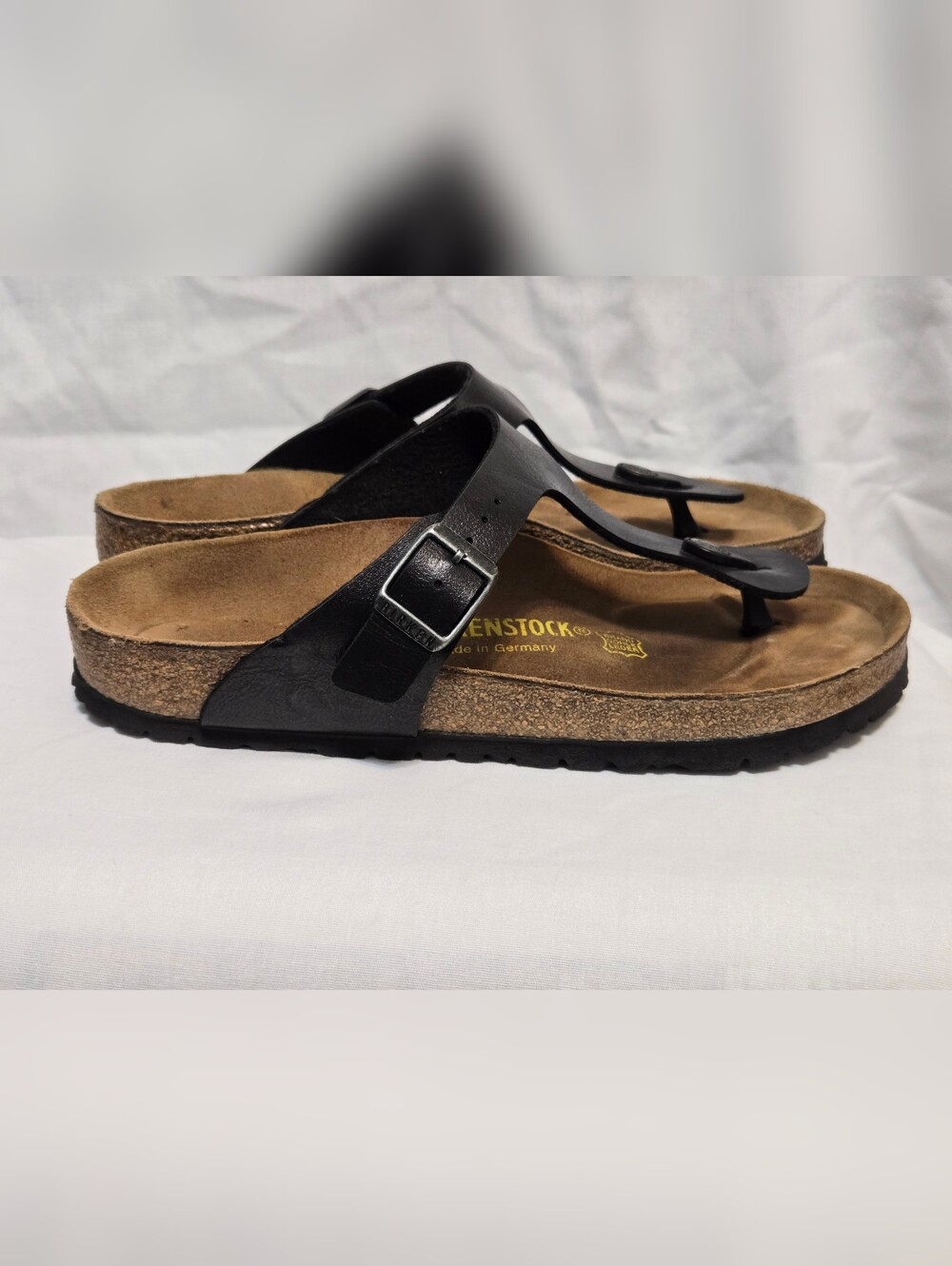 Birkenstock Gizeh Womens Graceful Licorice Sandals Sz 38 245 US 7-7.5 - Picture 5 of 12